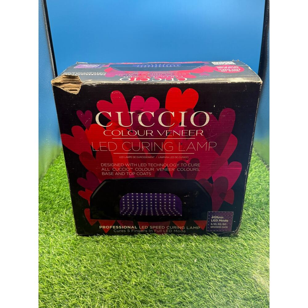 Cuccio Colour Veneer Professional LED Speed Curing Lamp - New - Open Box